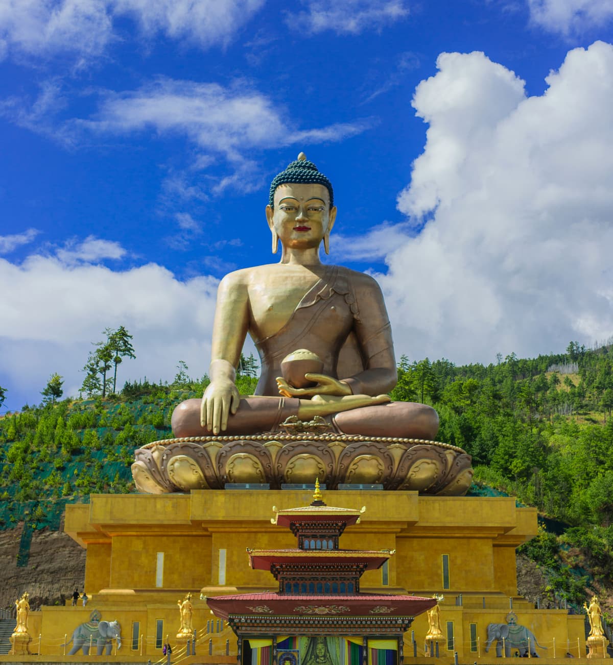 Bhutan Cultural Tour from Phuentsholing – Tashichho Dzong Thimphu Whitewashed Fortress Along Wang Chhu River